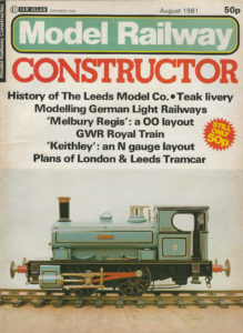 Model Railway Constructor Magazine (August 1981)