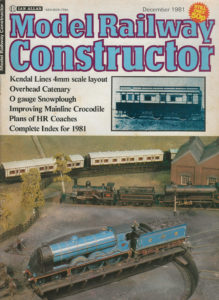 Model Railway Constructor Magazine (December 1981)