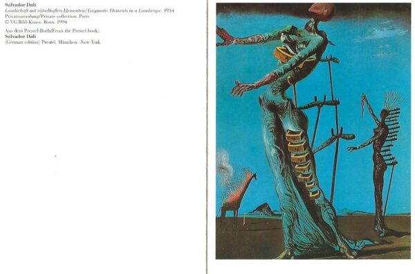 Salvador Dali Prestel Postcard Book (Paperback)-Additional Image