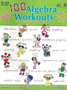 100 Math Workouts - Grades 6-8 (Paperback)