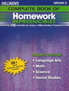 Milliken's Complete Book of Homework Reproducibles -Grade 5 (Paperback)