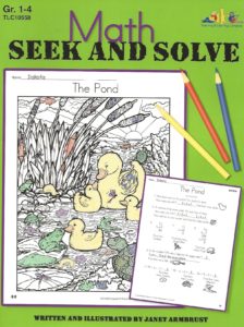 Seek and Solve Math (Paperback) Front Cover