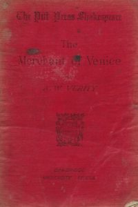 The Merchant of Venice by A.W.Verity (Paperback)