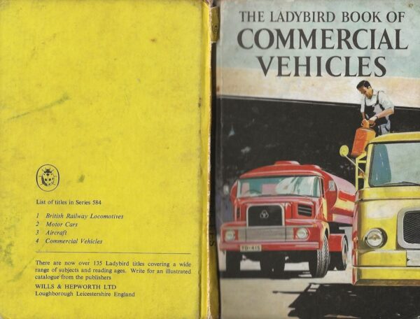 The Ladybird Book of Commercial Vehicles (Hardcover) -Large Cover Image