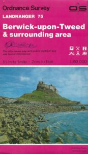 Berwick-upon-Tweed & Surrounding Area - Landranger 75 (Ordnance Survey Map)