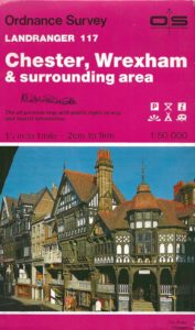 Chester, Wrexham & Surrounding Area- Landranger 117 (Ordnance Survey Map)