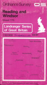 Reading and Windsor - Sheet 175 (Ordnance Survey Map)