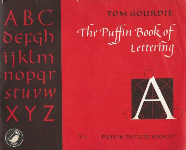 The Puffin Book of Lettering by Tom Gourdie (Paperback) Front Cover