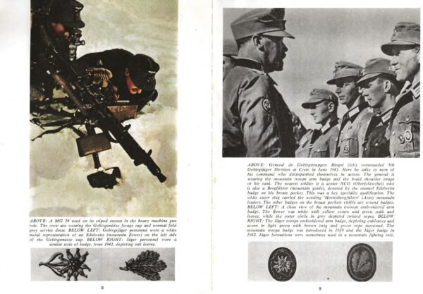 Wehrmacht Illustrated No 5- German Mountain Troops (Paperback) -CenterFold