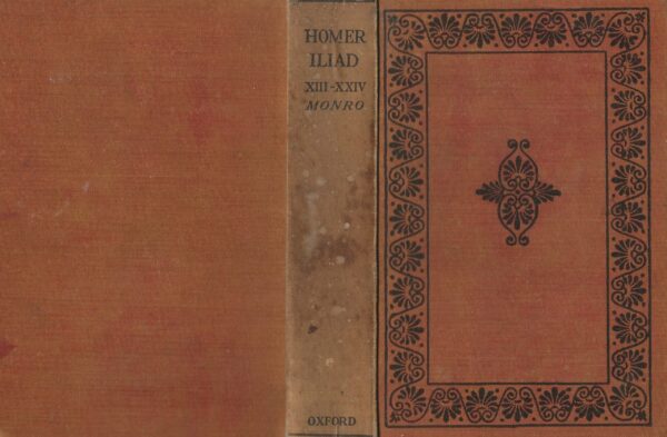 Homer Iliad XIII-XXIV with notes by D.B. Monro (Hardcover)