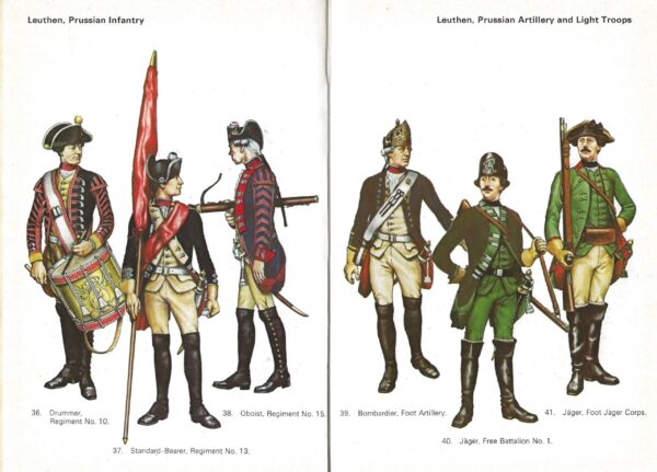 Uniforms of the Seven Years War 1756-63 (Hardcover) -Internal