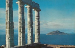 Athens - Sounion The Temple of Possidon (Postcard)