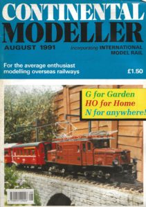 Continental Modeller Magazine - August 1991