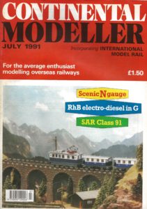 Continental Modeller Magazine - July 1991