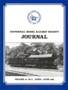 Historical Model Railway Society Journal Volume 14 No. 2 April-June 1991