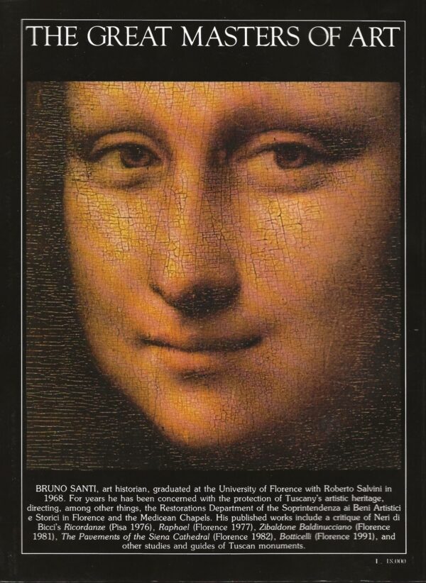 leonardo da vinci great masters of art back cover 1