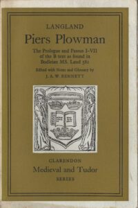 Piers Plowman - The Prologue and Passus I-VII of the B text as found in Bodleian MS. Laud 581 (Paperback)