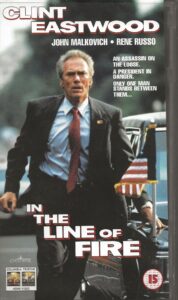 Clint Eastwood in the line of Fire (VHS)