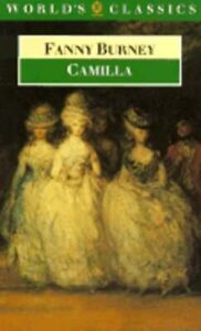 Camilla - World's Classics by Fanny Burney (Paperback)