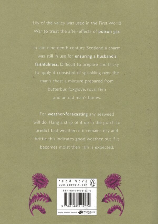 Hatfield's Herbal -The Secret History of British Plants (Hardcover)-Back Cover