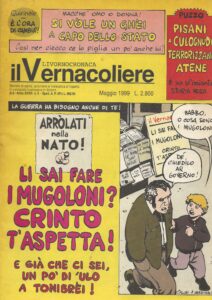 Livornocronaca il Vernacoliere - Maggio 1999 L.2.800