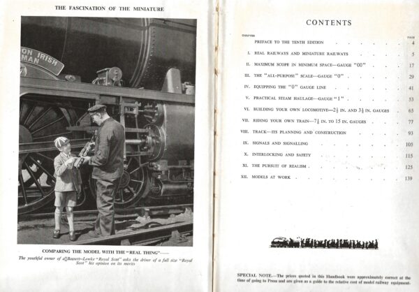 The Model Railway Handbook by W. J. Bassett-Lowke (Hardback)