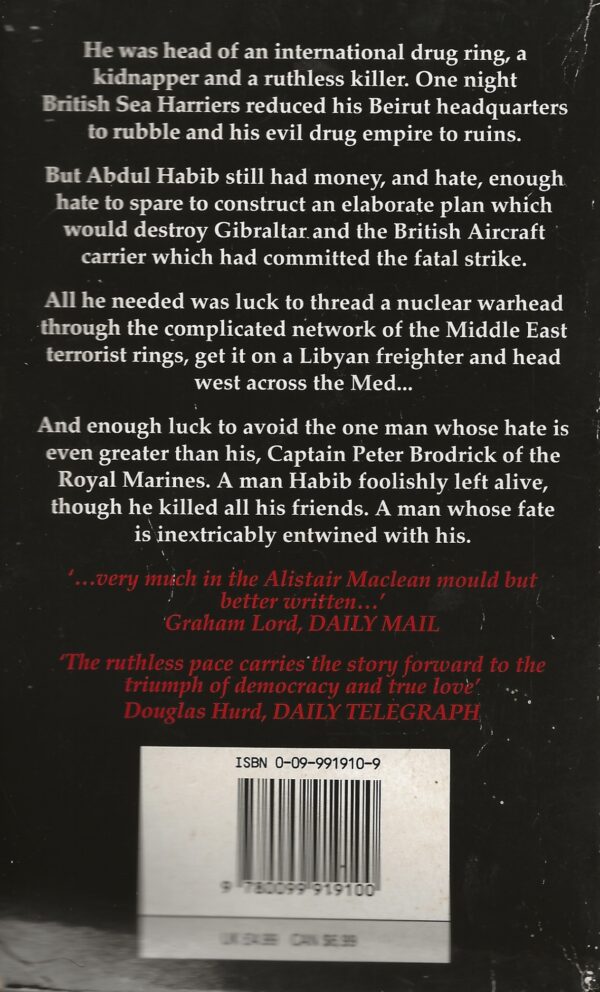 Eagle Trap by Geoffrey Archer (Paperback) -Back Cover