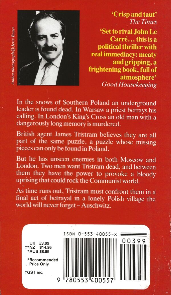 Spy Shadow by Tim Sebastian (Paperback) _Back Cover