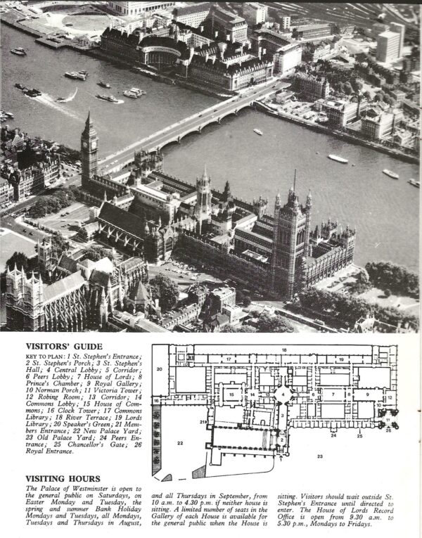 The Houses of Parliament -The Palace of Westminster by Maurice Bond (Paperback)