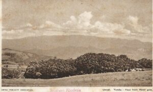 Umtali Vumba - View from Hotel Gate (Postcard) - Front