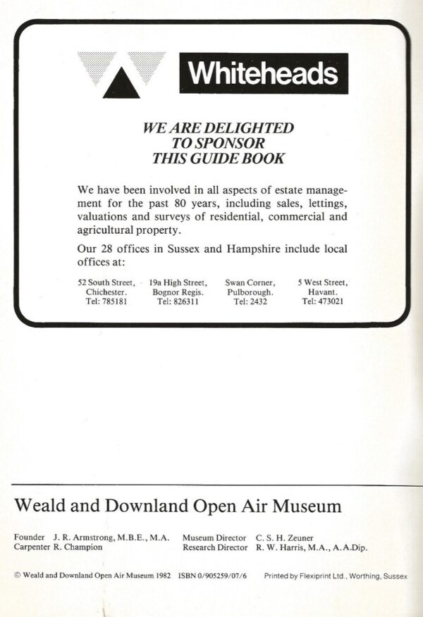 Weald and Downland Open Air Museum Guidebook (Paperback)-Internal Image