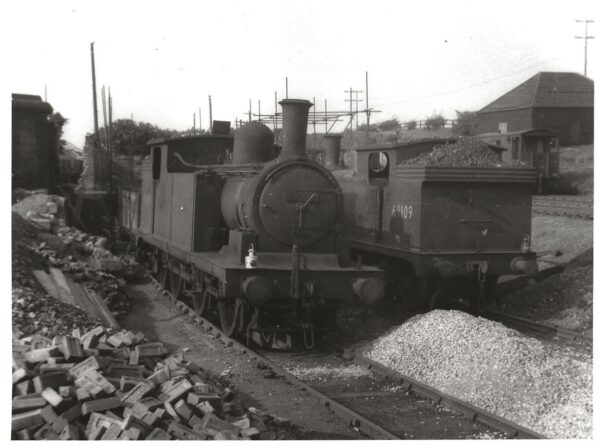 Steam Locomotive 6901 at Bowes Bridge Railway Station - Vintage Photo