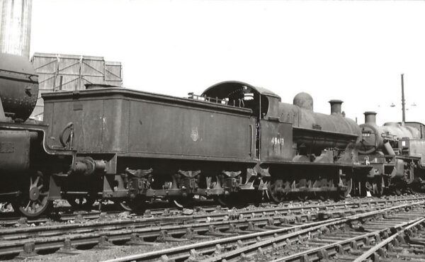 Steam Locomotive 49413- Vintage Photo