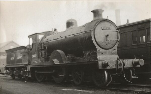 Steam Locomotive 54459 - Vintage Photo