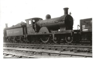 Steam Locomotive 62281 - Vintage Photo