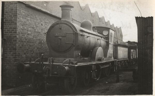 Steam Locomotive 62282 - Vintage Photo