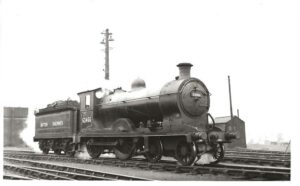 Steam Locomotive 62466- Vintage Photo