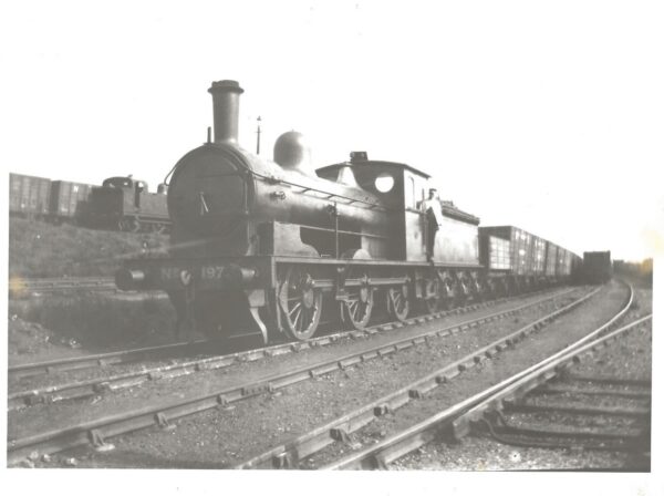 Steam Locomotive No 197 Landscape- Vintage Photo (NRO Ref 2488/21)