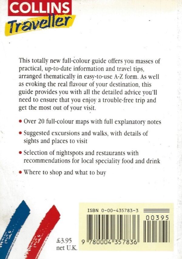 Collins Traveller: Paris City Guide (Paperback)