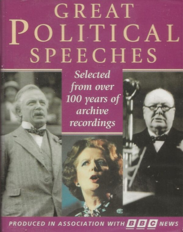 Great Political Speeches - Selected Poems from over 100 years of Archive Recordings (Audio Cassette)