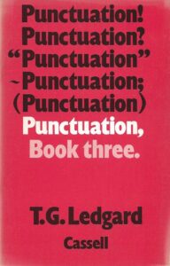 Punctuation Book 3 by T.G. Ledgard (Paperback)