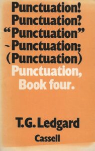 Punctuation Book 4 by T.G. Ledgard (Paperback)