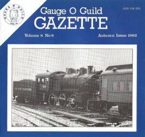 Gauge 'O' Guild Gazette: Volume 8 No. 8 - Autumn Issue 1982