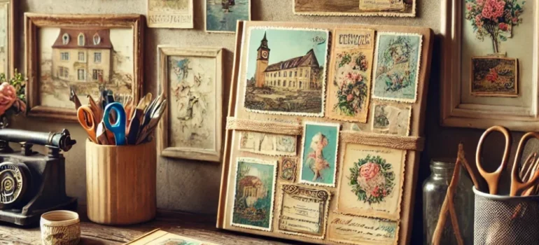 5 Ways to Repurpose Vintage Postcards in Creative Projects