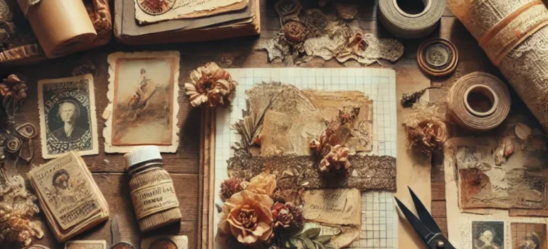 Scrapbooking with Vintage Ephemera: Ideas and Inspirations