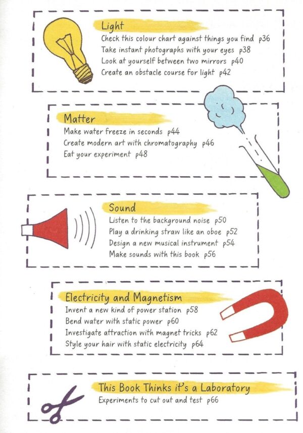 This Book Thinks you're a Scientist Contents Page 2